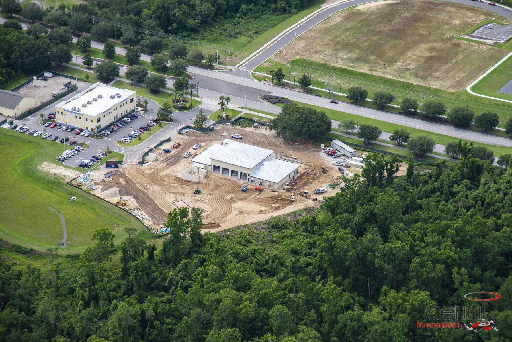 Camcor aerial industrial site development