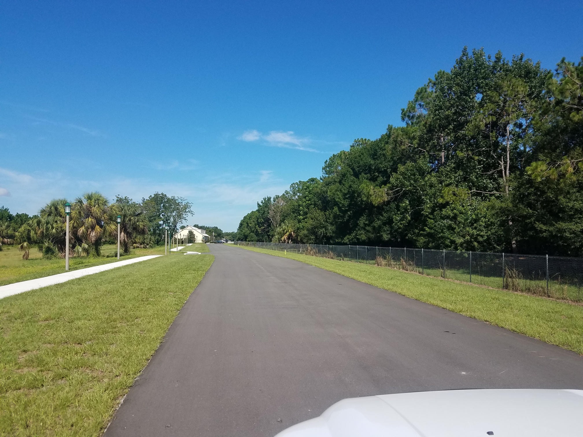 Camcor finished paved road and driveway